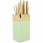 Knife Set Menastyl polypropylene Green 6 Pieces (6 Units)