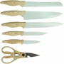 Knife Set Menastyl polypropylene Green 6 Pieces (6 Units)