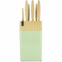 Knife Set Menastyl polypropylene Green 6 Pieces (6 Units)
