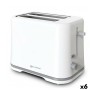 Grille-pain Grunkel Blanc 870 W 6 Unités