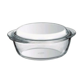 Casserole with lid Pyrex Transparent 21 L Casserole with lid Pyrex Transparent 21 L