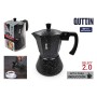 Cafetière Italienne Quttin Aluminium 0,6 L (6 Unités)