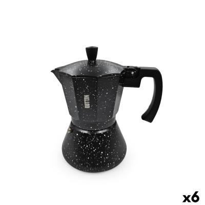 Italian Coffee Pot Quttin Aluminium 0,45 L (6 Units)