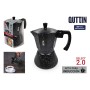 Italian Coffee Pot Quttin Aluminium 0,45 L (6 Units)