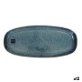 Plat à Gratin La Mediterránea Savina Oblongue Ø 25,5 x 11,6 x 2,4 cm (12 Unités)