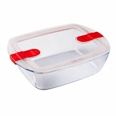 Boîte à lunch Pyrex Cook&heat Blanc Transparent Rectangulaire 2,5 L