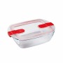 Boîte à lunch Pyrex Cook&heat Blanc Transparent Rectangulaire 2,5 L