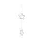 LED Curtain Lights Lumineo Silver 2 m Acrylic 20 m Christmas star 220-240 V