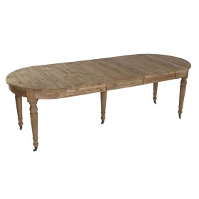 Dining Table Home ESPRIT Natural Fir 100 x 100 x 78 cm Dining Table Home ESPRIT Natural Fir 100 x 100 x 78 cm