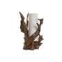Lampe de bureau Home ESPRIT Fer bois de teck 30 X 55 X 80 cm