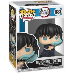 Figure à Collectionner Funko Pop! Muichiro Tokito Multicouleur Autocollants Figure à Collectionner Funko Pop! Muichiro Tokito Multicouleur Autocollants