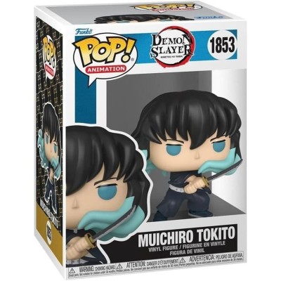 Figure à Collectionner Funko Pop! Muichiro Tokito Multicouleur Autocollants