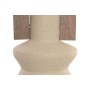 Vase Home ESPRIT Marron Beige Terre cuite Bois de manguier 15 x 15 x 31 cm