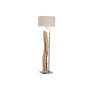 Lampadaire Home ESPRIT Noir Beige Naturel 220 V 53 X 53 X 185 CM