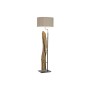 Floor Lamp Home ESPRIT Black Beige Natural 220 V 53 X 53 X 185 CM
