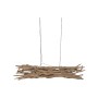 Suspension Home ESPRIT Noir Naturel Bois Fer bois de teck 50 W