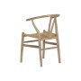 Dining Chair Home ESPRIT Natural Rattan Elm wood 55 x 46 x 80 cm