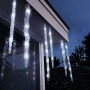 LED Curtain Lights Lumineo Cold light White Transparent