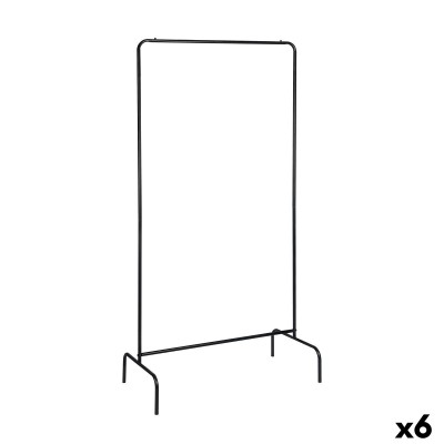 Porte-manteau MobleKit Noir 16 mm 80 x 40 x 160 cm (6 Unités)