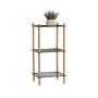 Shelves MobleKit Metal Bamboo 35 x 30 x 71 cm (6 Units)