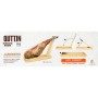 Ham stand Quttin Brown Wood 48 x 17 x 4 cm (6 Units)