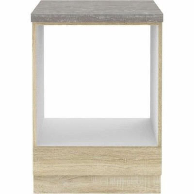 Meuble pour four Lassen Gris 60 x 51,6 x 85 cm