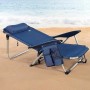 Beach Chair Aktive Dark blue 51 x 45 x 76 cm Beach