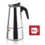 Italian Coffee Pot Haeger CP-06S.001A Stainless steel 18/10 Black 6 Cups (Refurbished B)