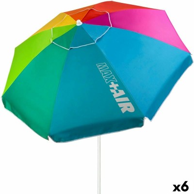 Umbrella Aktive Multicolour 200 x 200 x 200 cm 200 x 203 x 200 cm (6 Units)
