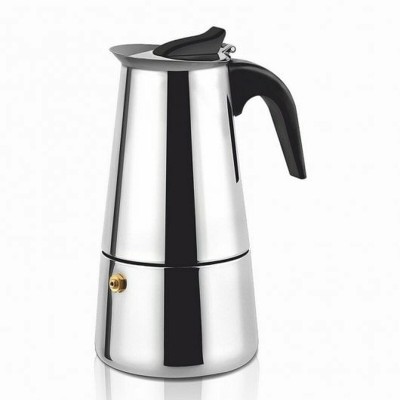 Cafetière Italienne Haeger CP-06S.001A Acier inoxydable 18/10 Noir 6 Tasses (Reconditionné B)