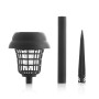 Mosquito-killing Solar Garden Lamp InnovaGoods Black Plastic (Refurbished B)