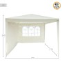Gazebo Aktive White Cream (Refurbished A)