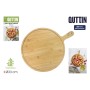 Cutting board Quttin Brown 33 x 43 x 1 cm Pizza (12 Units)