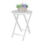 Table d'appoint MobleKit Blanc 40 x 40 x 49,5 cm (4 Unités)