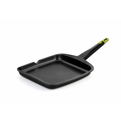 Pan BRA FOODIE 28X28 Black Aluminium Ø 28 cm