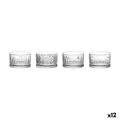 Set de Bols La Mediterránea Amir Transparent verre 240 ml 4 Pièces (12 Unités)