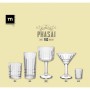 Wineglass La Mediterránea Phasai rio Transparent Glass 500 ml (24 Units)
