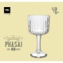 Verre La Mediterránea Phasai rio Transparent verre 500 ml (24 Unités)