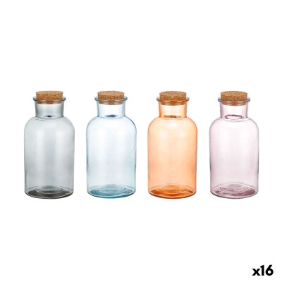 Bouteille en Verre La Mediterránea Liège verre 500 ml (16 Unités)