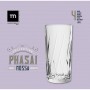 Glass La Mediterránea Phasai nossa Transparent Glass 460 ml (24 Units)