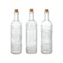 Bouteille en Verre La Mediterránea Transparent Liège verre 500 ml (24 Unités)