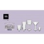 Glass La Mediterránea Phasai nossa Transparent Glass 350 ml (24 Units)