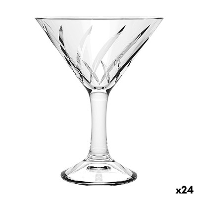 Verre à cocktail La Mediterránea Phasai nossa Transparent verre 200 ml (24 Unités)