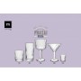 Cocktail glass La Mediterránea Phasai nossa Transparent Glass 200 ml (24 Units)