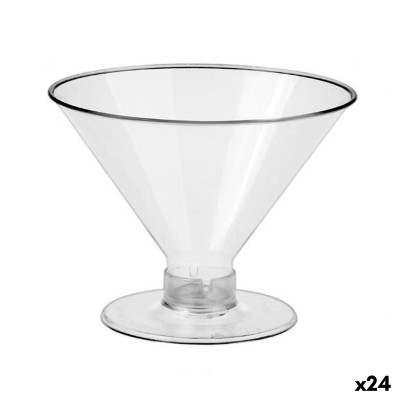 Tasting Set Algon Transparent 9,5 x 7,2 cm 8 Pieces (24 Units)