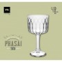 Verre La Mediterránea Phasai seu Transparent verre 500 ml (24 Unités)