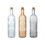 Glass Bottle La Mediterránea Cork Glass 1 L (12 Units)
