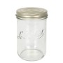 Jar Le Parfait Wiss Transparent Golden 500 ml Hermetic (6 Units)