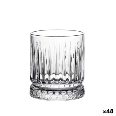 Glass La Mediterránea Sultan Transparent Glass 350 ml (48 Units)