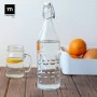 Glass Bottle La Mediterránea Transparent Glass 1 L (12 Units)